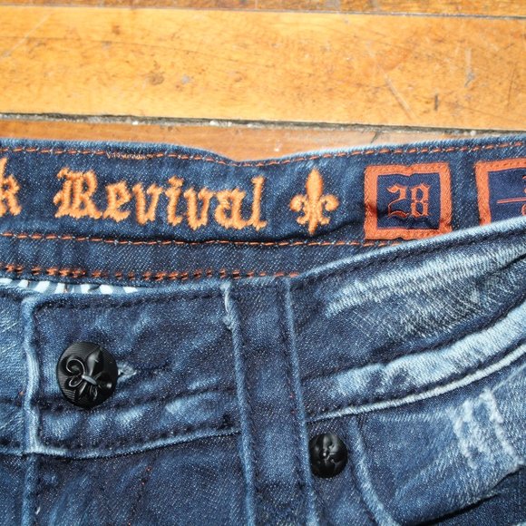 Rock Revival Size 28W Jen Capri - Picture 2 of 6